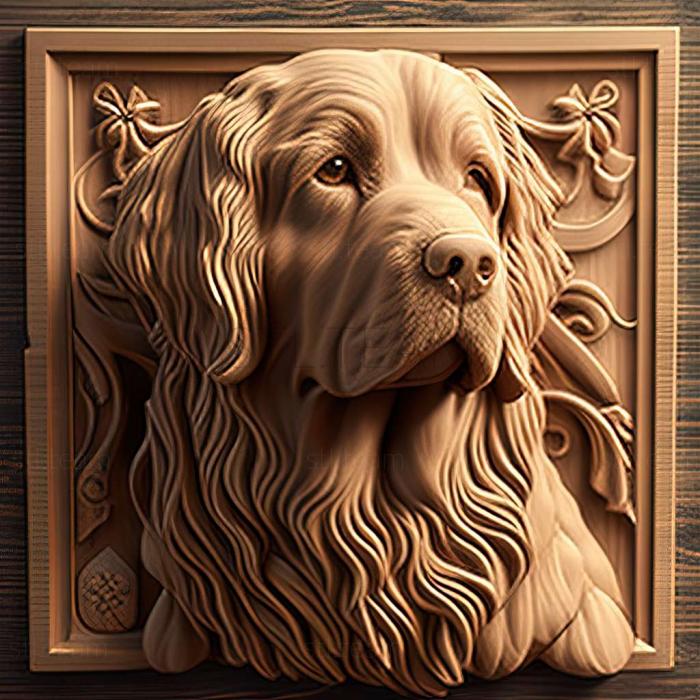 3D модель Ландсир собака (STL)